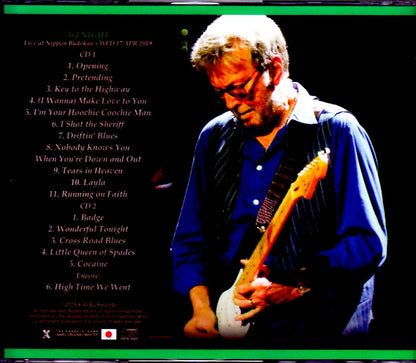 Eric Clapton/Tokyo,Japan 4.17.2019 MK4 Master Ver.