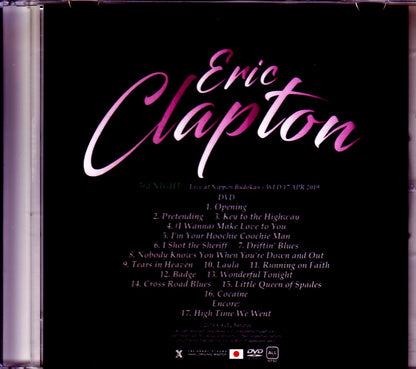 Eric Clapton/Tokyo,Japan 4.17.2019 MK4 Master Ver.