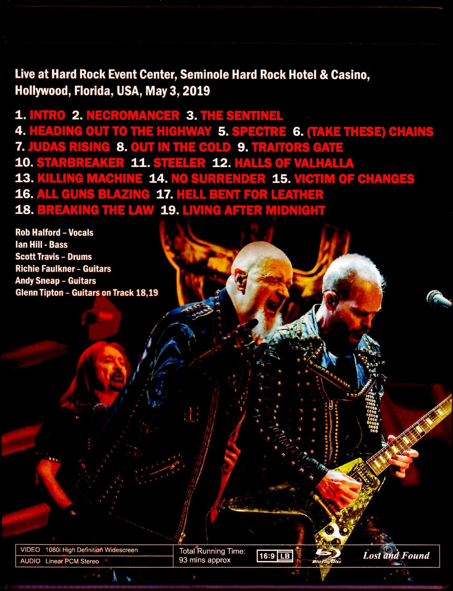 Judas Priest / FL,USA 2019 Blu-Ray Ver.