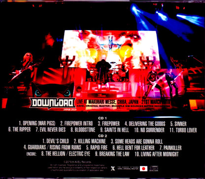 Judas Priest Judas Priest/Chiba,Japan 2019 IEM Matrix Ver