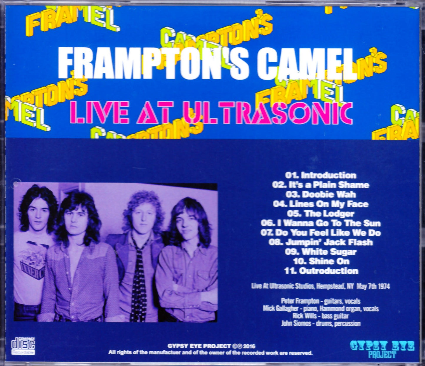 Frampton’s Camel/NY,USA 197