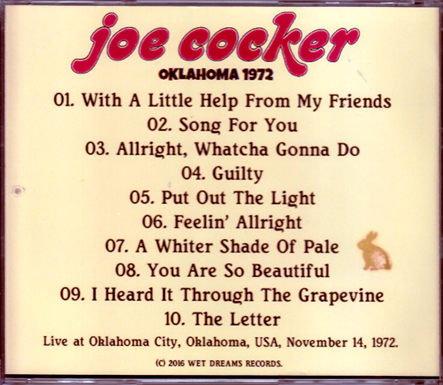 Joe Cocker/OK, USA 1972