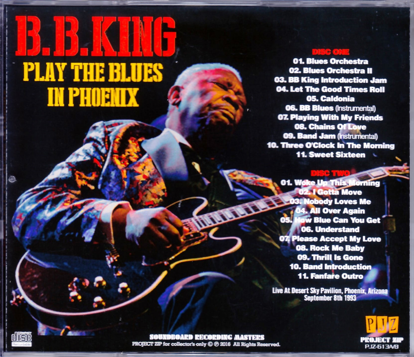 B.B.King/AZ,USA 1993