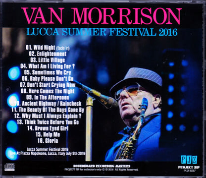 Van Morrison/Italy 2016