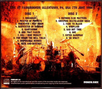 Metallica/PA, USA 1994