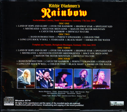 Rainbow/Germany 2016 New Source & Matrix