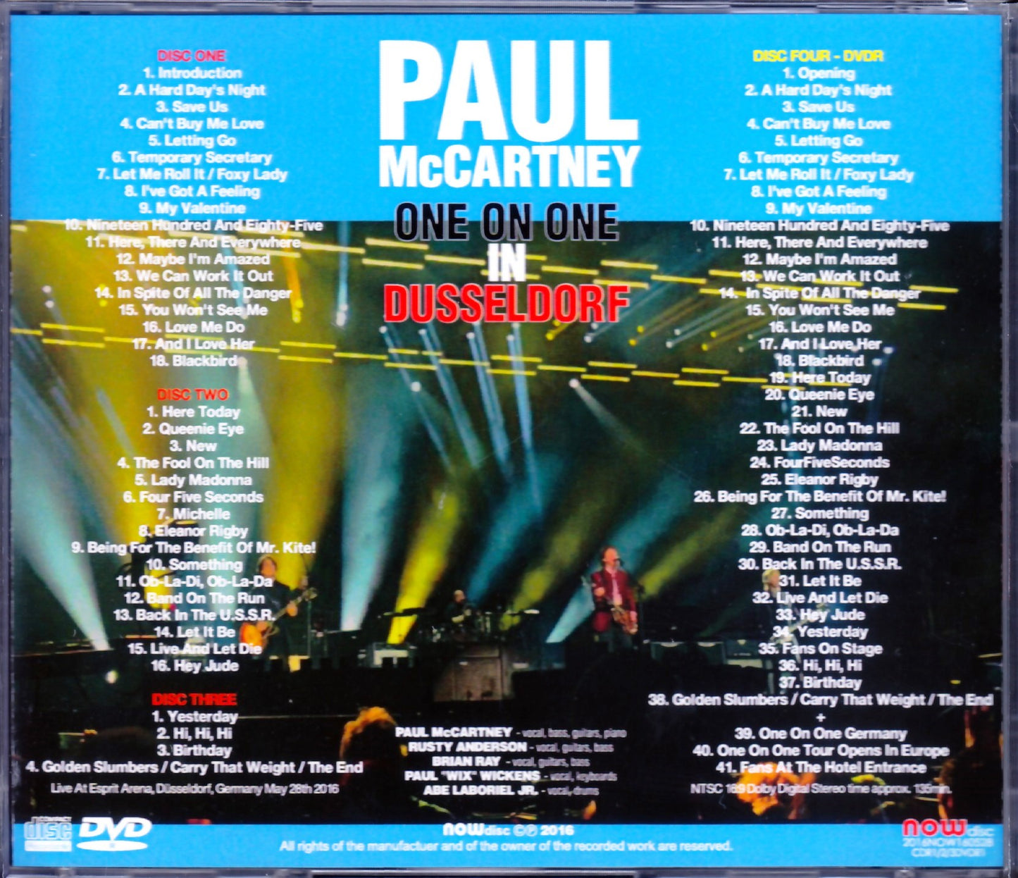 Paul McCartney/Germany 5.28.2016