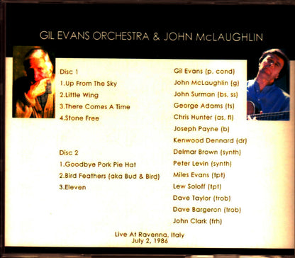 Gil Evans,John McLaughlin/Italy 1986