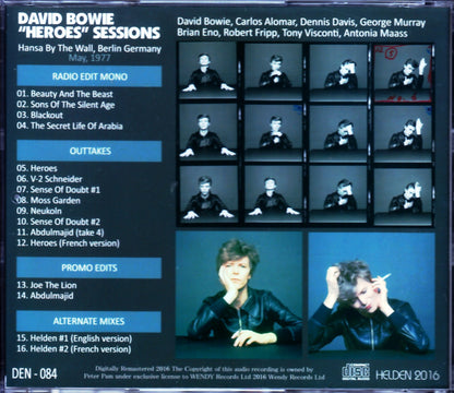 David Bowie/Heroes Sessions