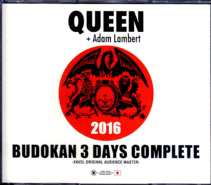 Queen,Adam Lambert/Tokyo,Japan 2016 3Days Pure Audience