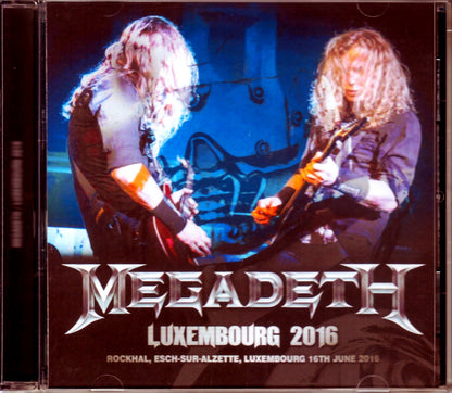 Megadeth/Luxembourg 2016