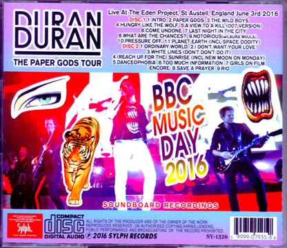 Duran Duran/England,UK 2016