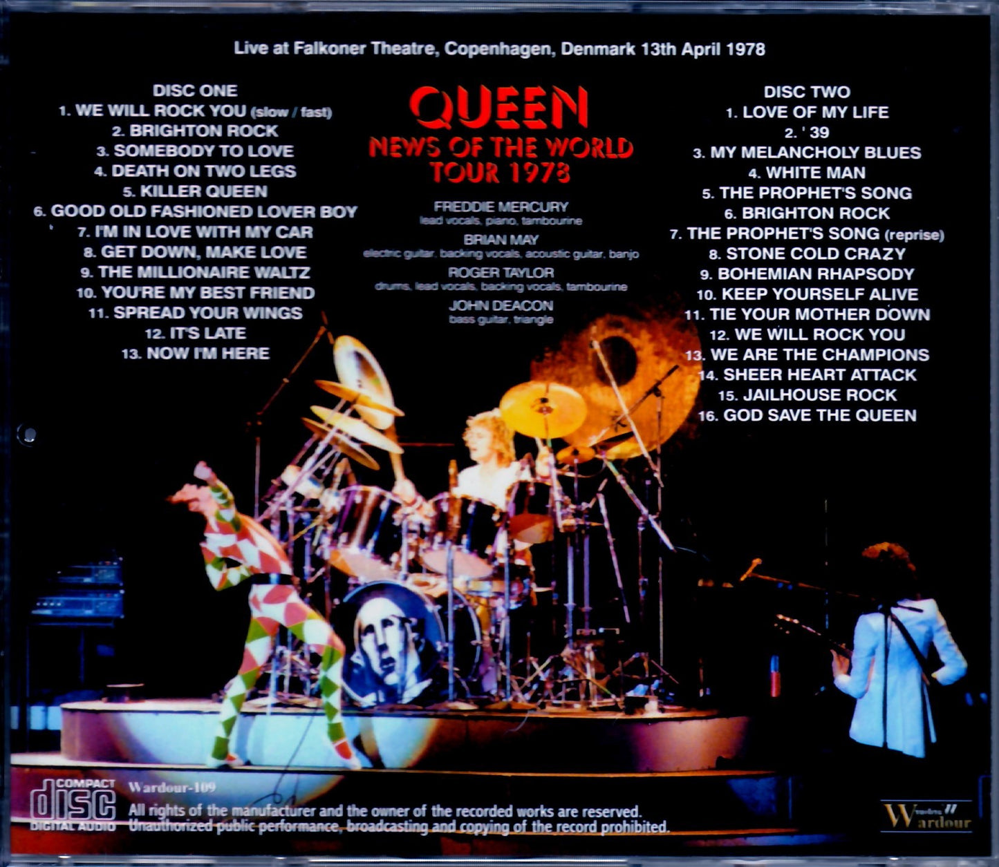 Queen/Denmark 1978 Upgrade