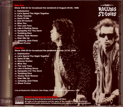 Rolling Stones/CA,USA 1998 Broadcast