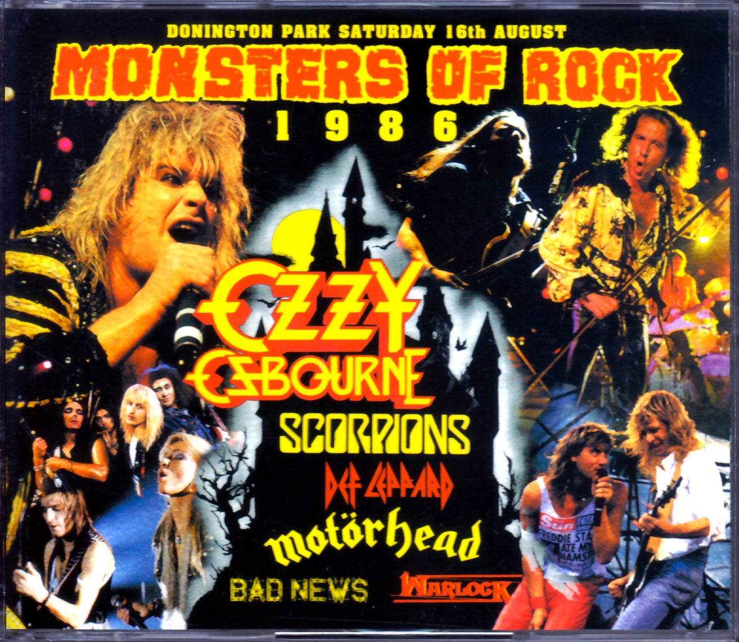 Ozzy Osbourne,Scorpions,Def Leppard,Motorhead/UK 1986