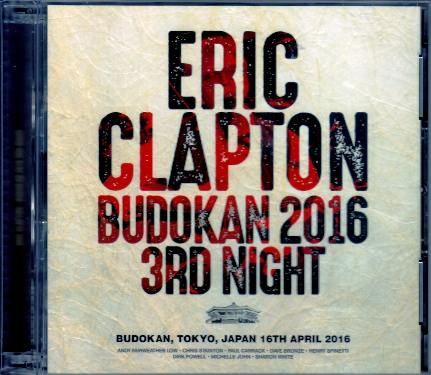 Eric Clapton/Tokyo,Japan 4.16.2016 Upgrade