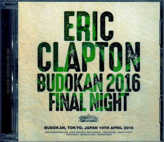 Eric Clapton/Tokyo,Japan 4.19.2016 Upgrade