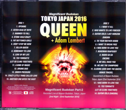 QueenTokyo,Japan 9.22.2016 & SC