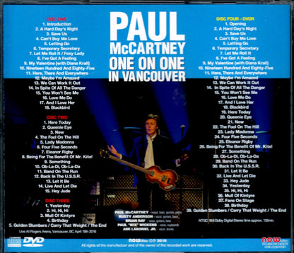 Paul McCartney/Canada 4.19・20.2016