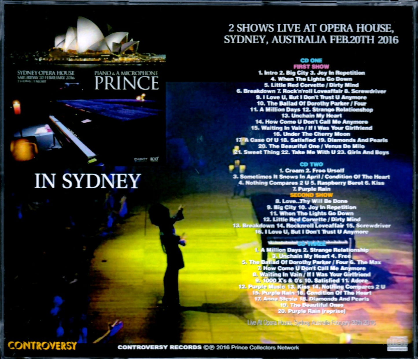 Prince/Australia 2016