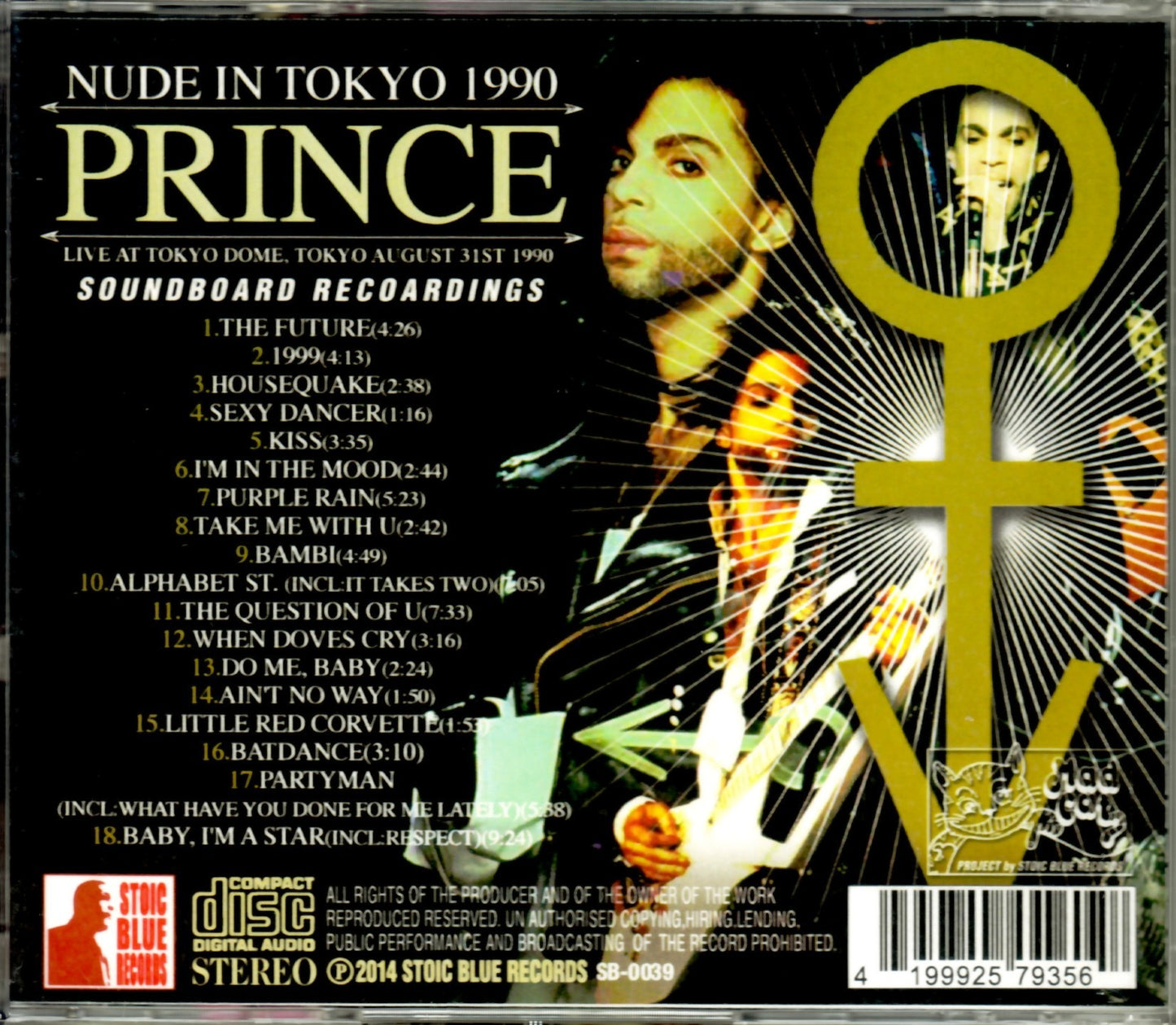 Prince/Tokyo,Japan 1990