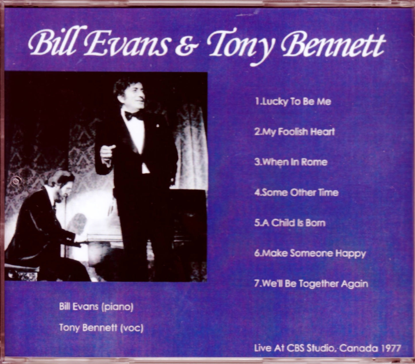 Bill Evans,Tony Bennett/Canada 1977