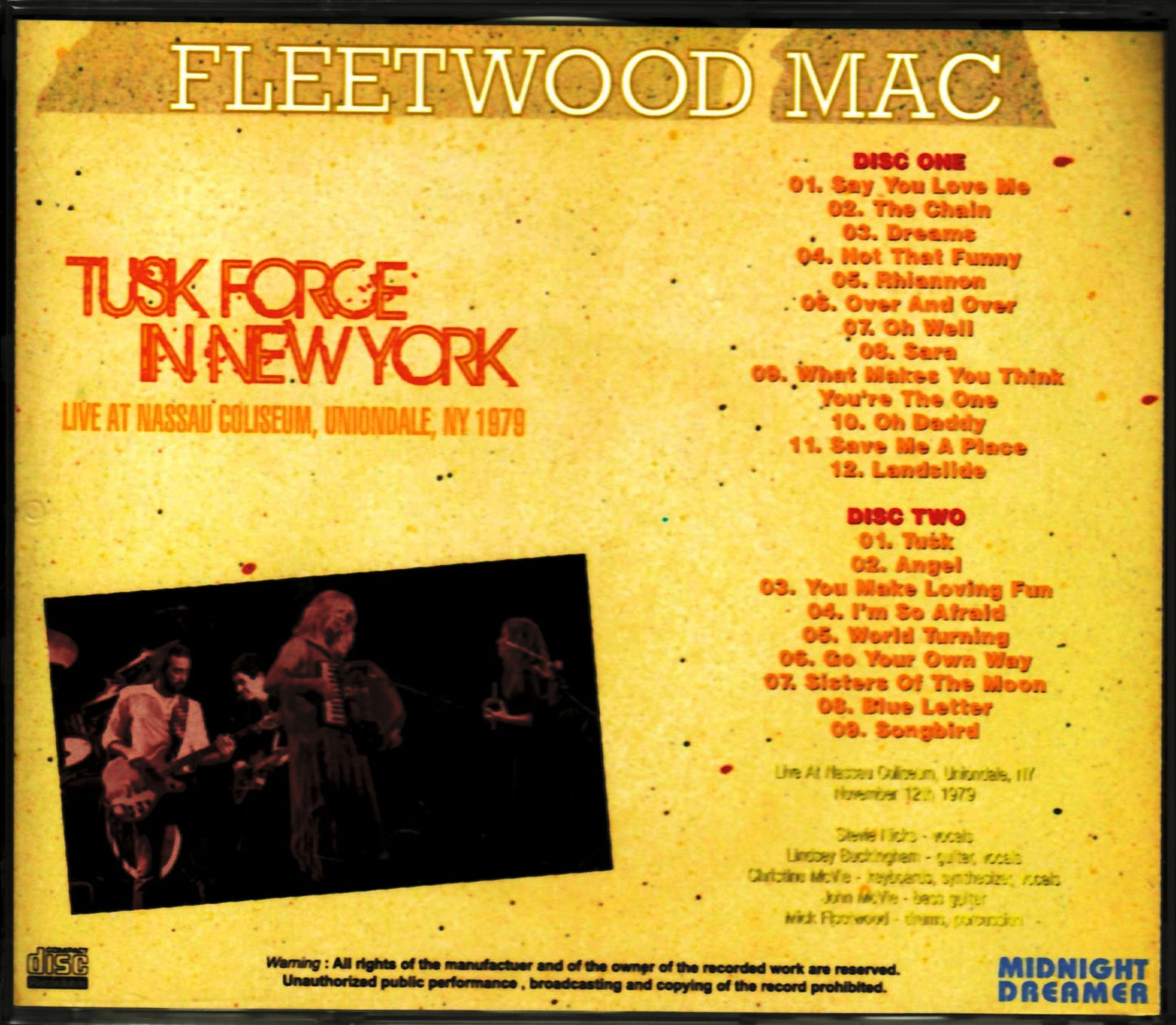 Fleetwood Mac/Ny, USA 1979