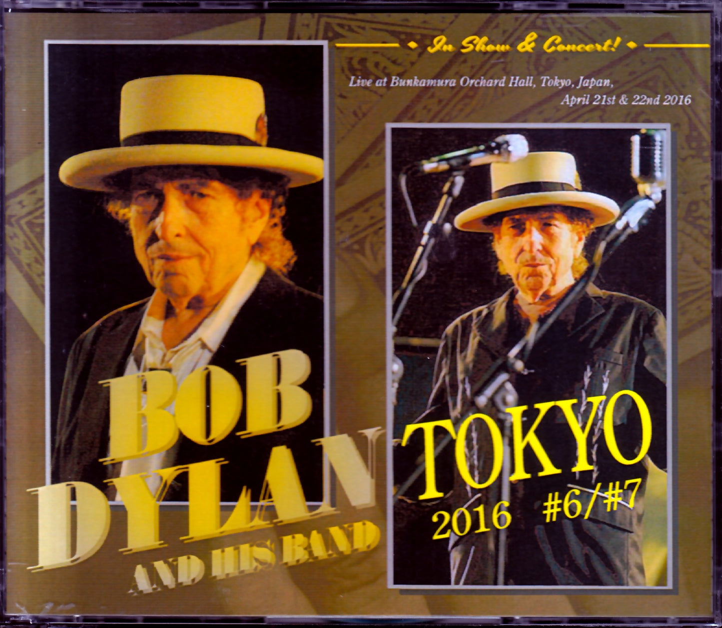 Bob Dylan/Tokyo,Japan 4.21 & 22.2016