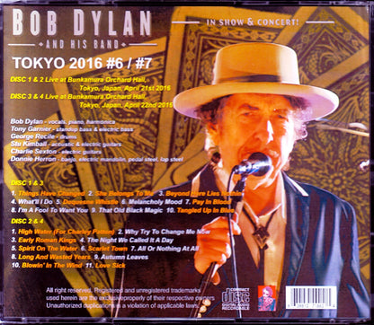 Bob Dylan/Tokyo,Japan 4.21 & 22.2016