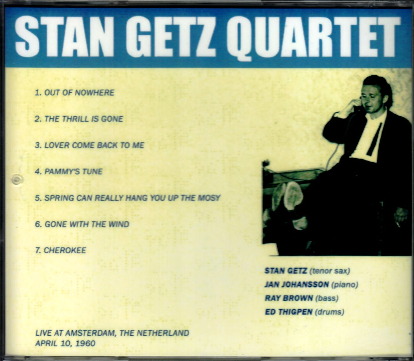 Stan Getz Quartet/Holland 1960