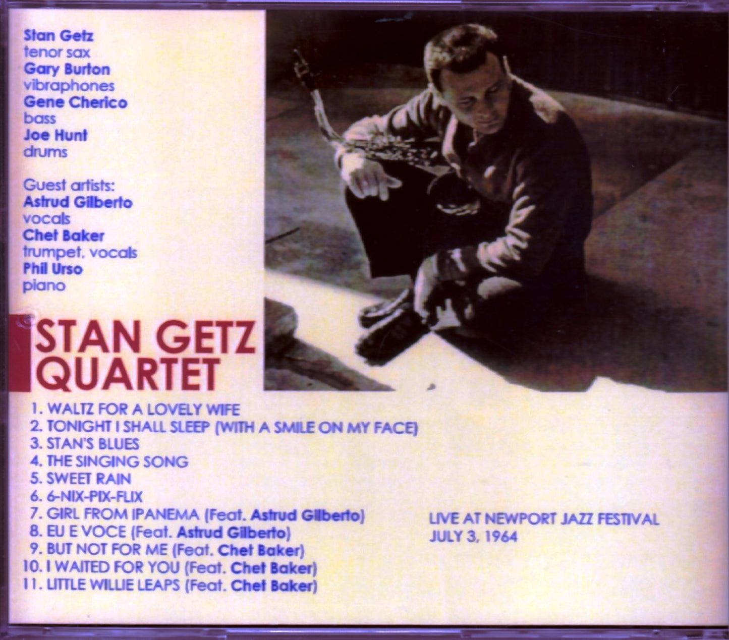 Stan Getz Quartet, Astrud Gilberto/Ri, USA 1964