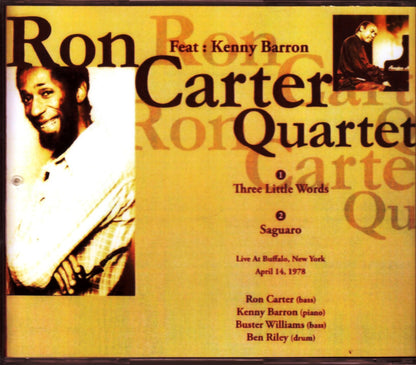 Ron Carter Quartet,Kenny Barron/Ny,USA 1978