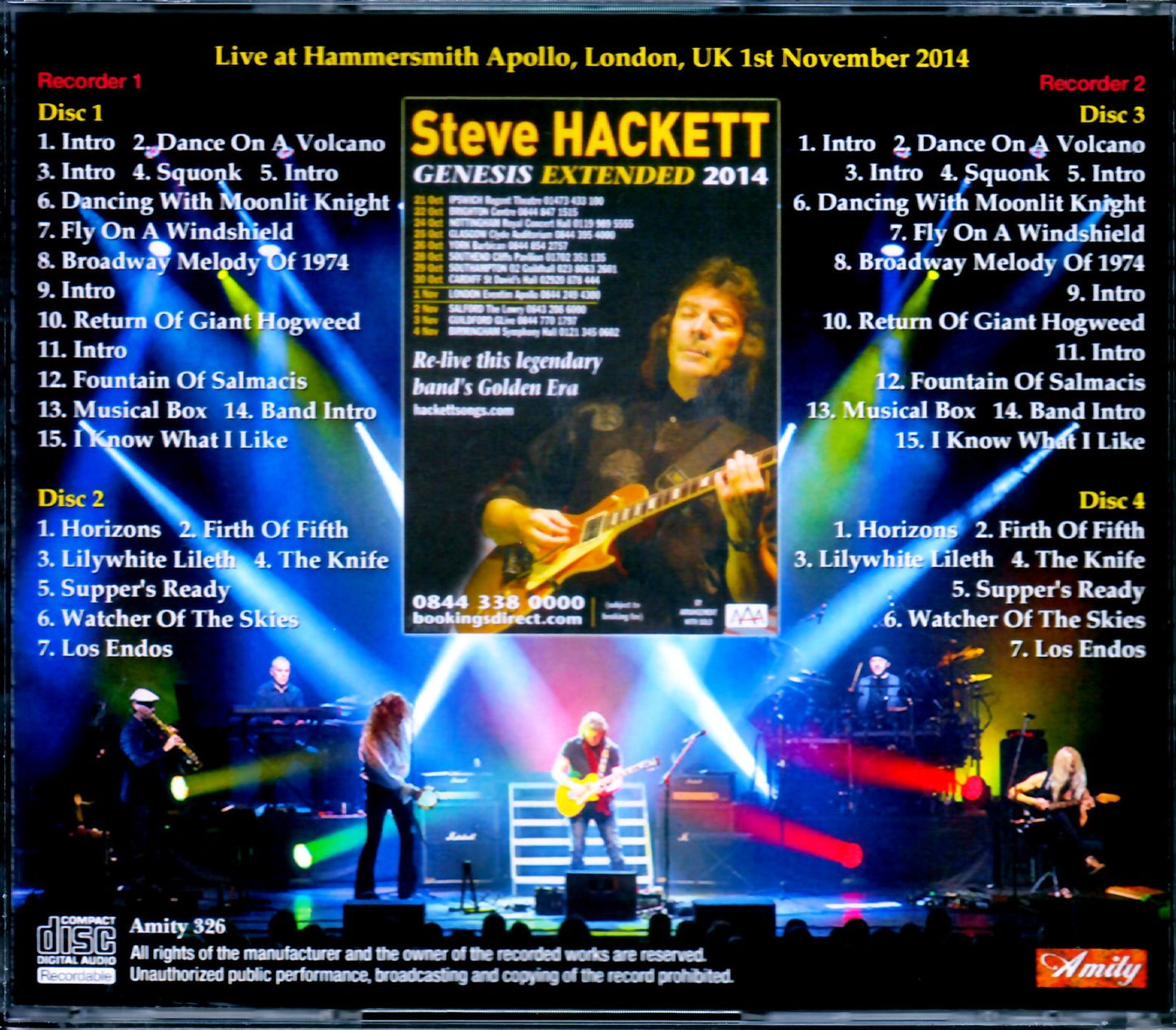 Steve Hackett/London,UK 2014