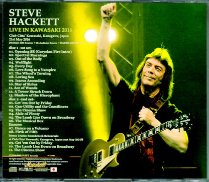 Steve Hackett/Kanagawa,Japan 2016 & SC