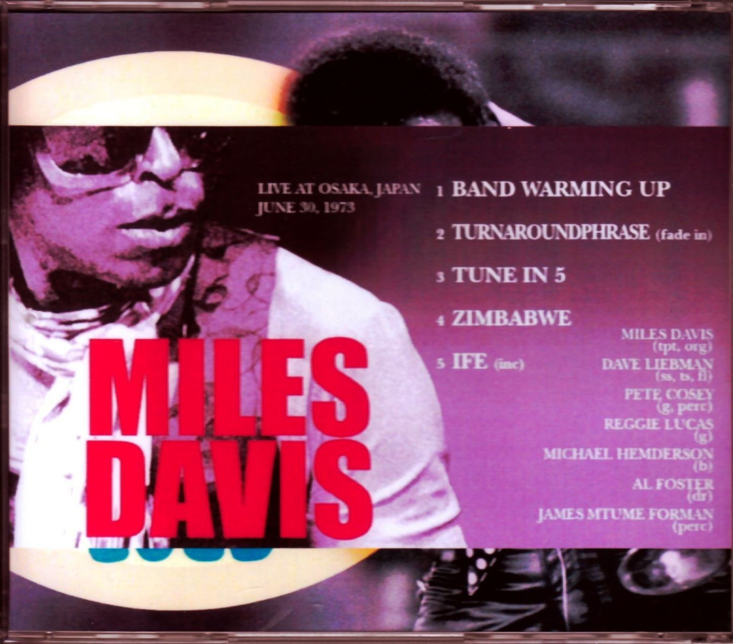 Miles David/Osaka, Japan 1973