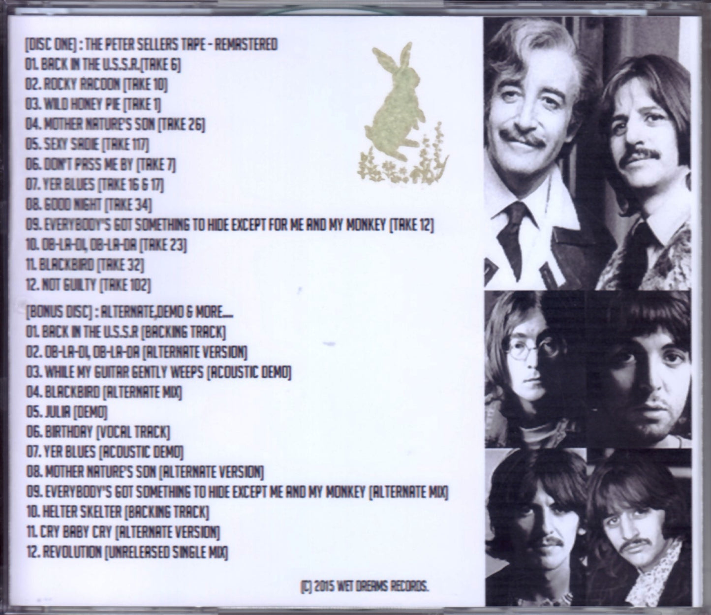 Beatles/White Album Era Early Mix