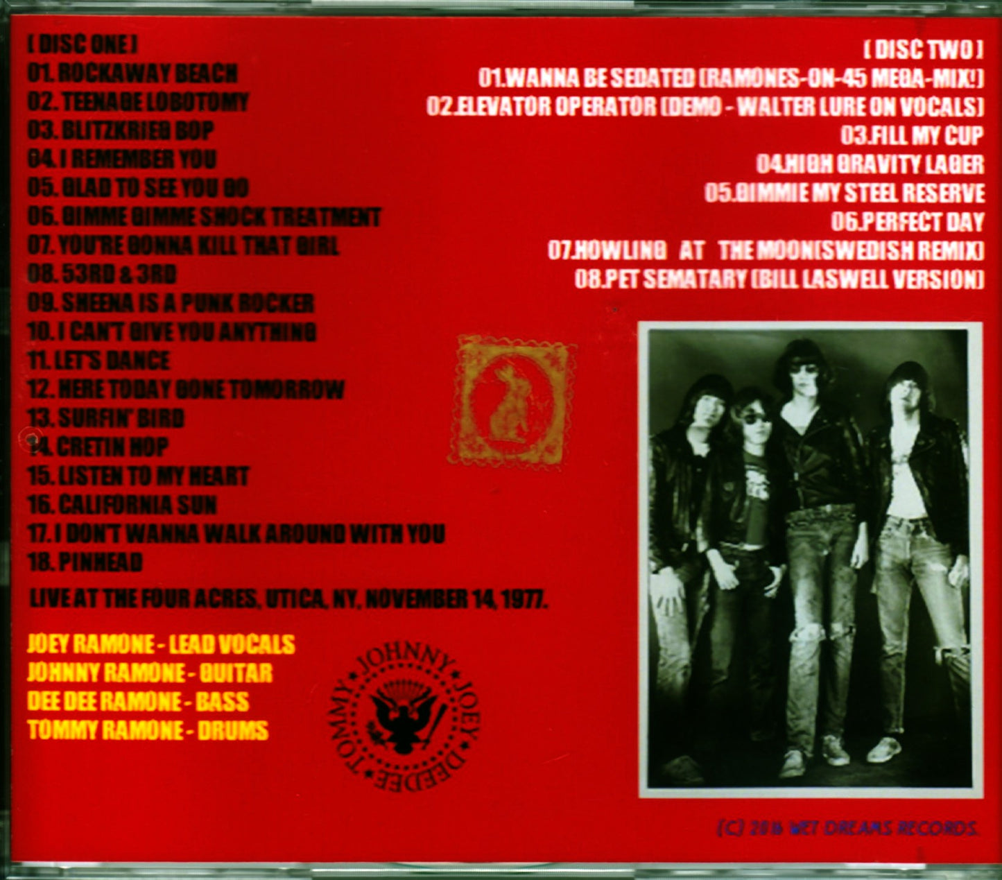 Ramones/Ny, USA 1972 & more