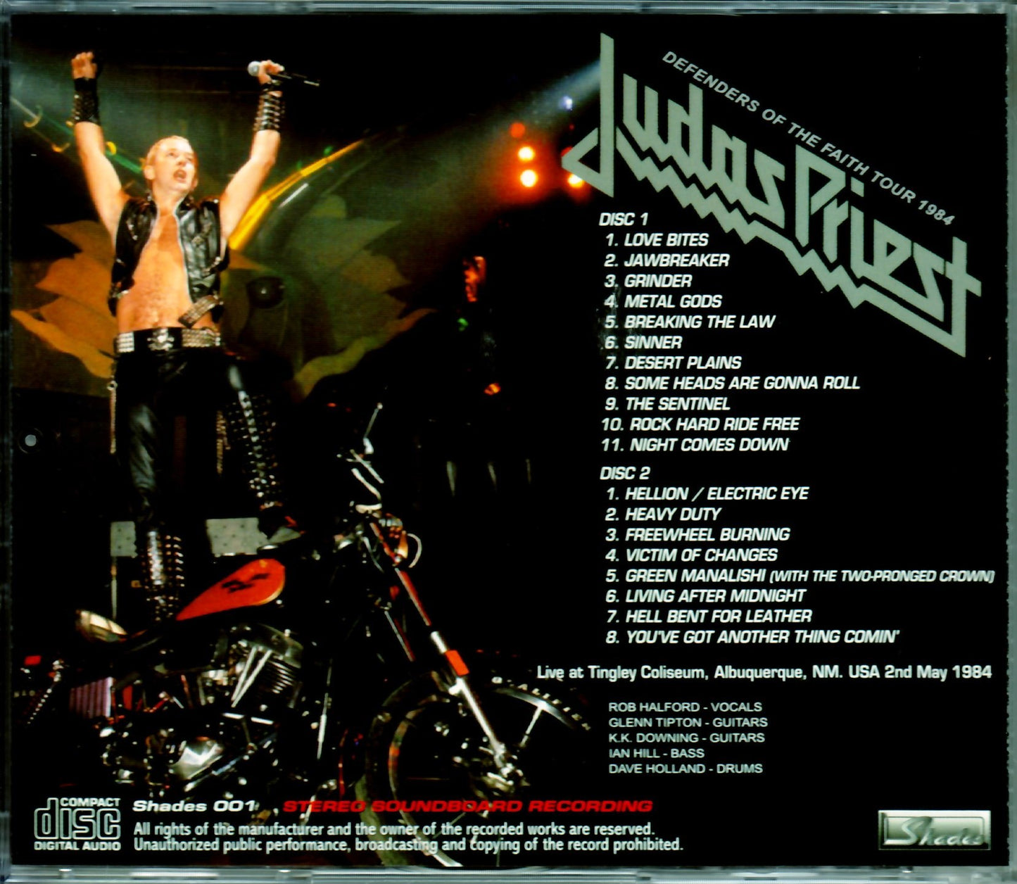 Judas Priest/MN, USA 1984