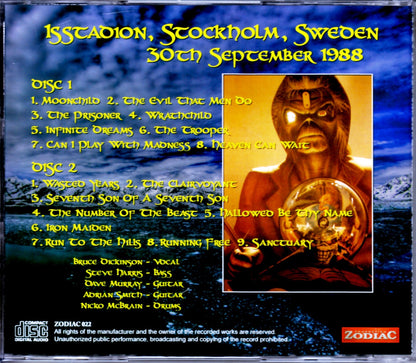 Iron Maiden/Sweden 1988