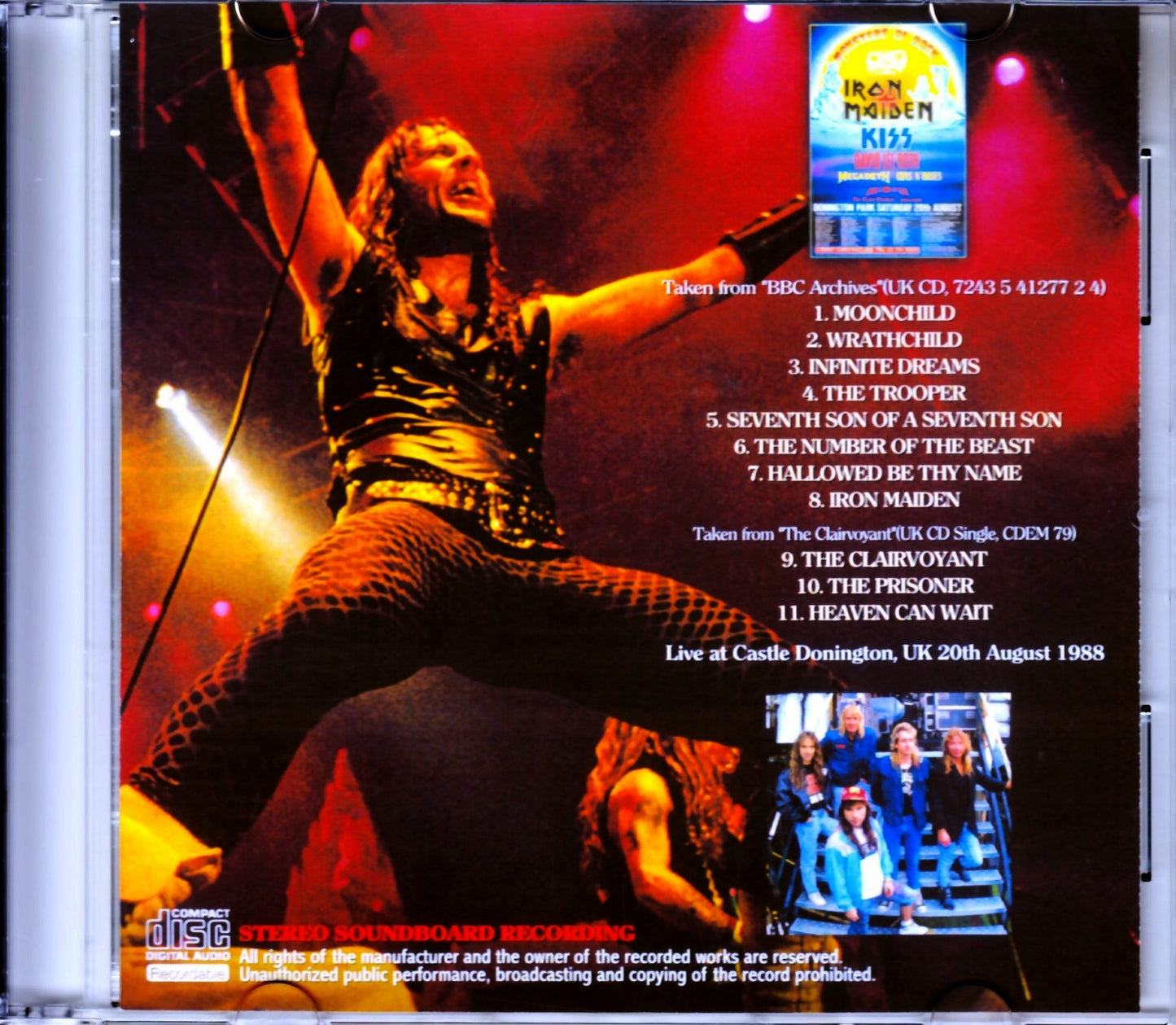 Iron Maiden/UK 1988 SBD Version