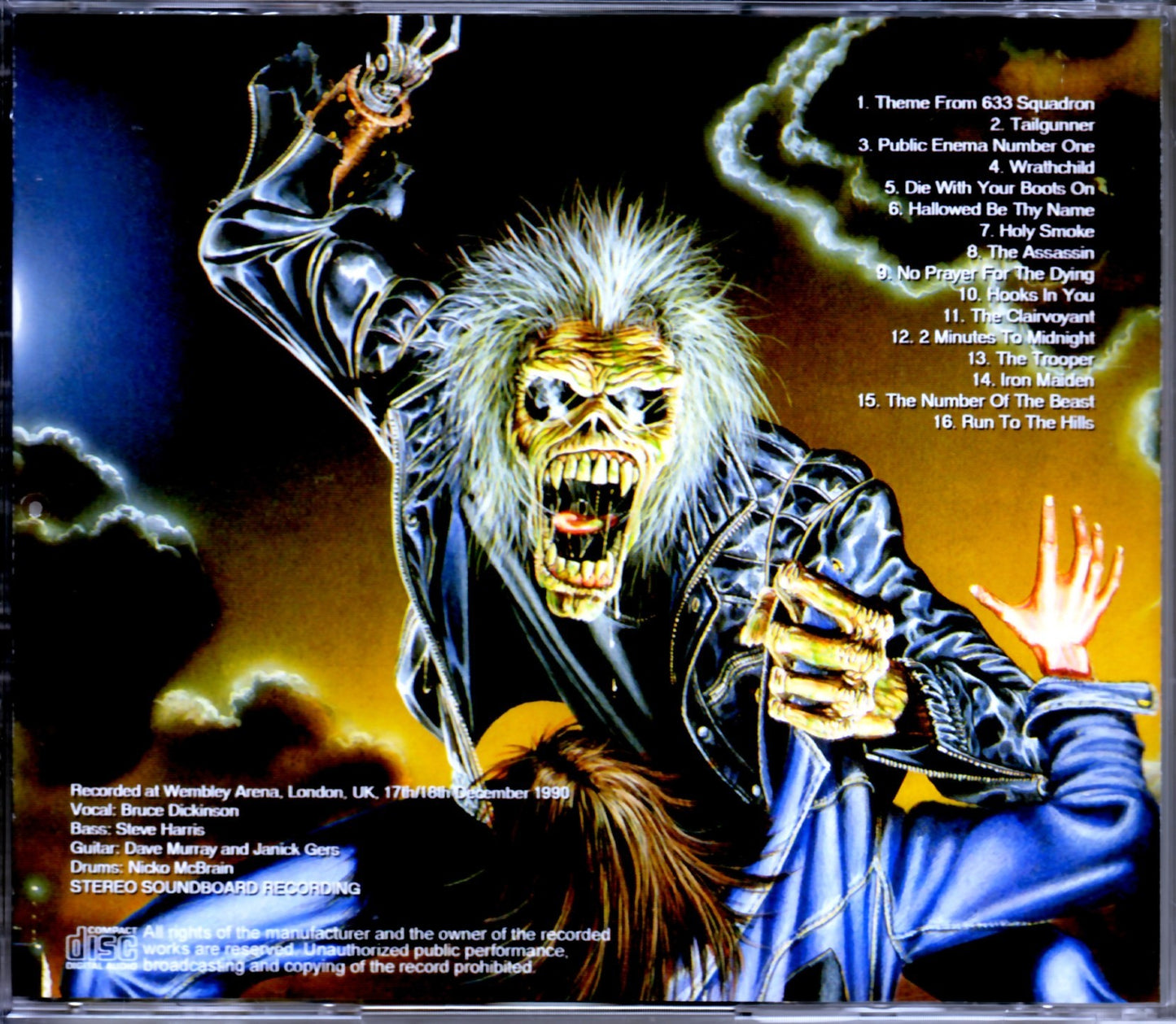 Iron Maiden/London,UK 1990
