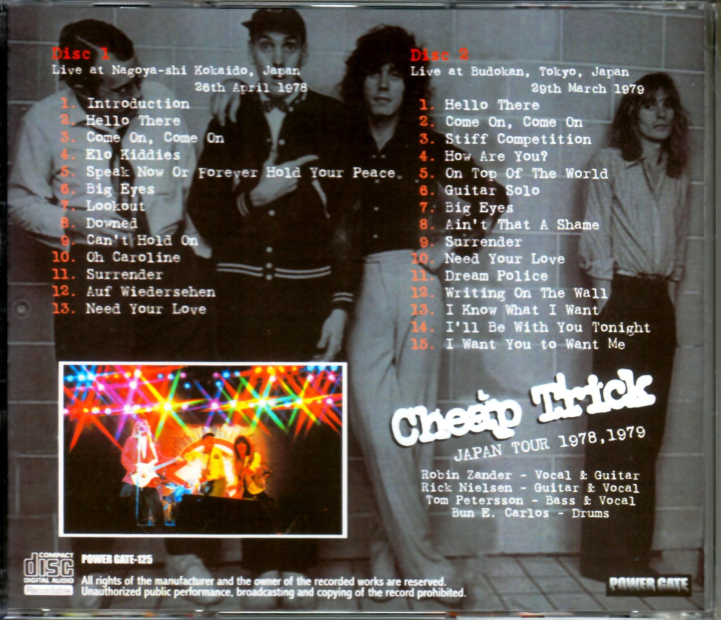 Cheap Trick/Aichi,Japan 1978 & more