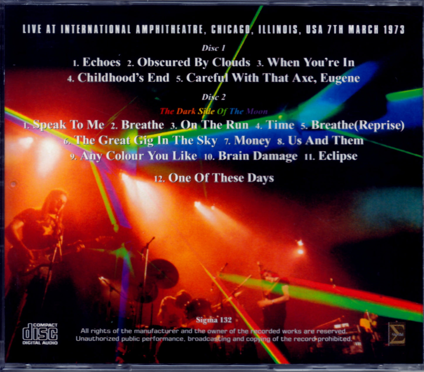 Pink Floyd/Illinois, USA 1973