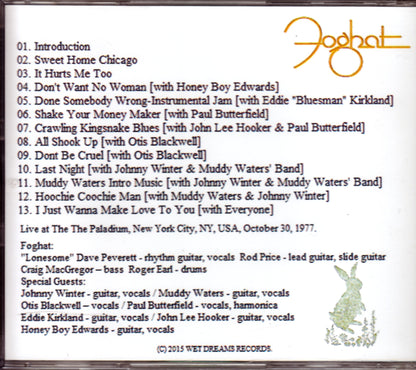 Foghat,John Lee Hooker,Johnny Winter/New York,USA 1977