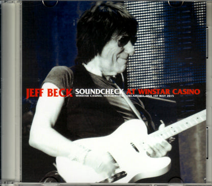 Jeff Beck/Oklahoma,USA 2015 Soundcheck