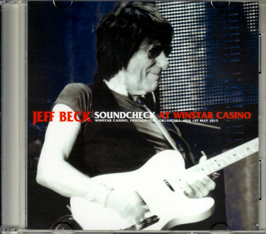 Jeff Beck/Oklahoma,USA 2015 Soundcheck