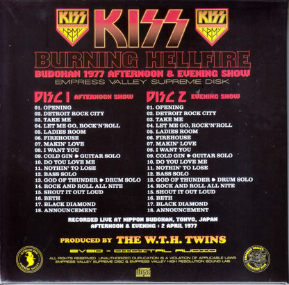 Kiss/Tokyo,Japan 1977 Afternoon & Evening Show Complete