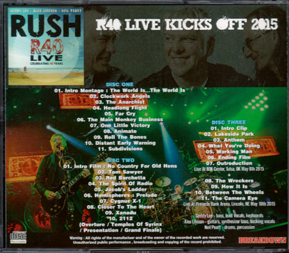 Rush/Oklahoma, USA 2015 & more