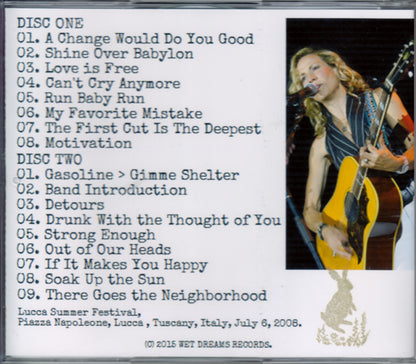 Sheryl Crow/Italy 2008