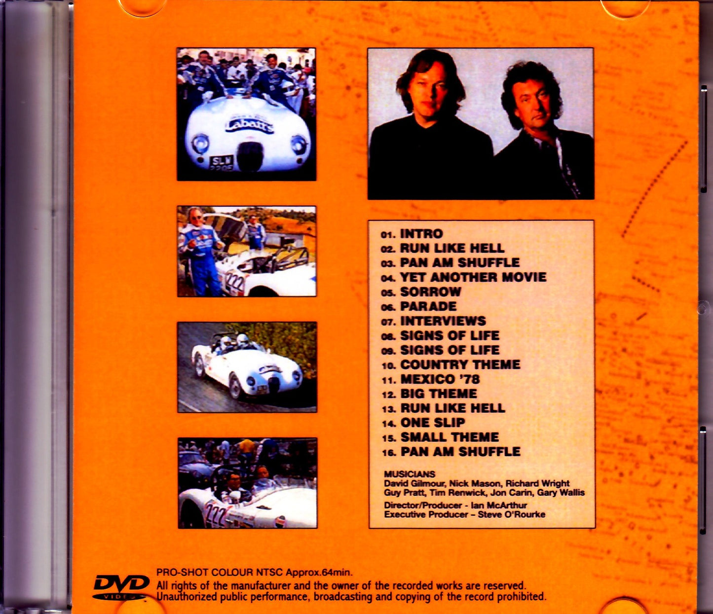 Pink Floyd Pink Floyd/La Carrera Panamericana Japanese Video Ver.